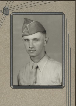 Harry Freeman WWII Army Portrait
