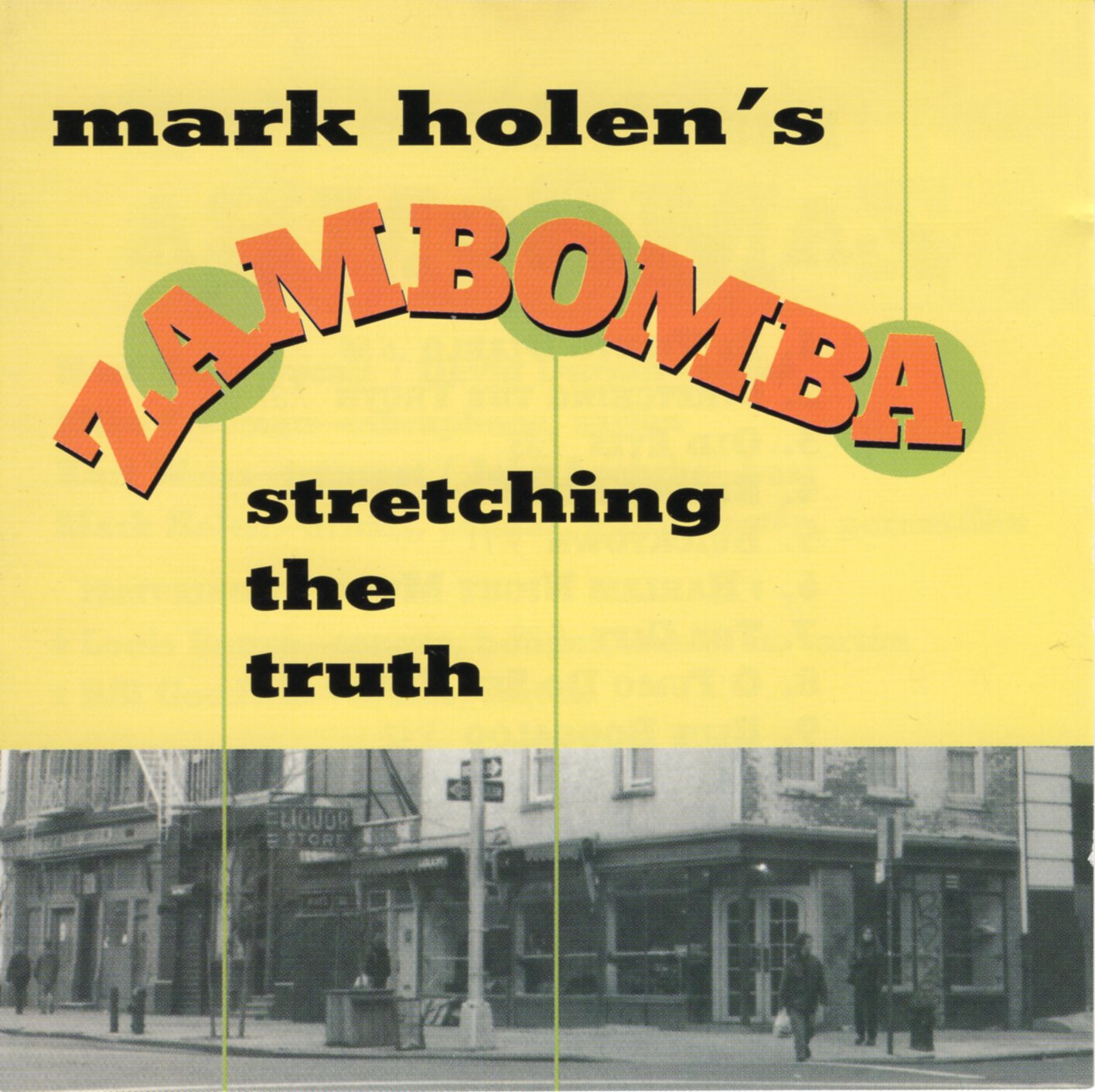 Mark Holen's Zambomba Stretching The Truth CD cover