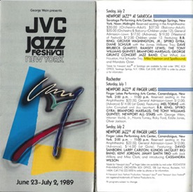 1989 JVC Jazz Festival Mike Freeman & Spellbound